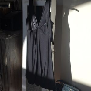 NWT Calvin Klein silk black Dress